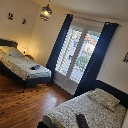 Le Jean Zay Climatisation Parking Privé Apartamento